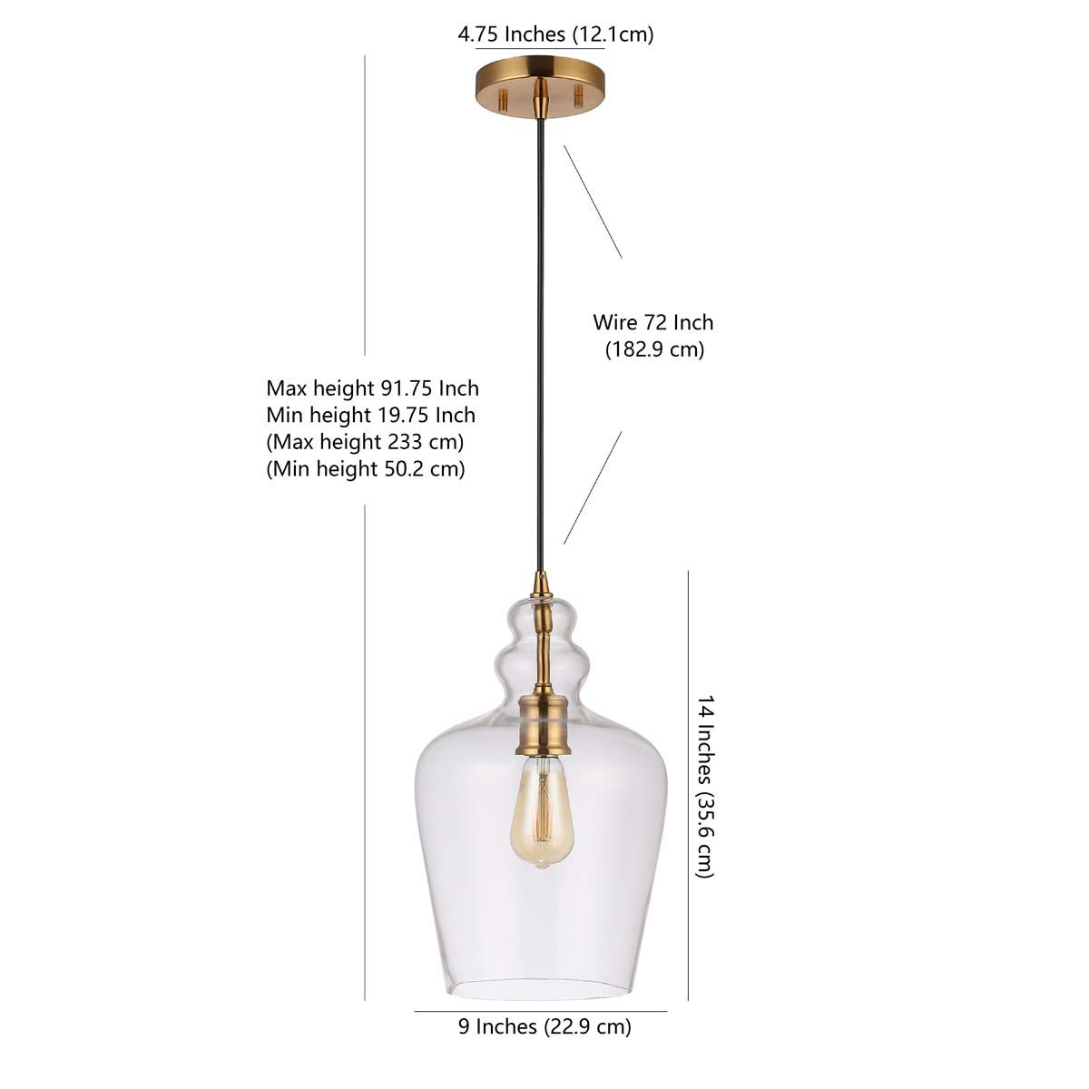 Catlen Pendant | Safavieh - PND4114