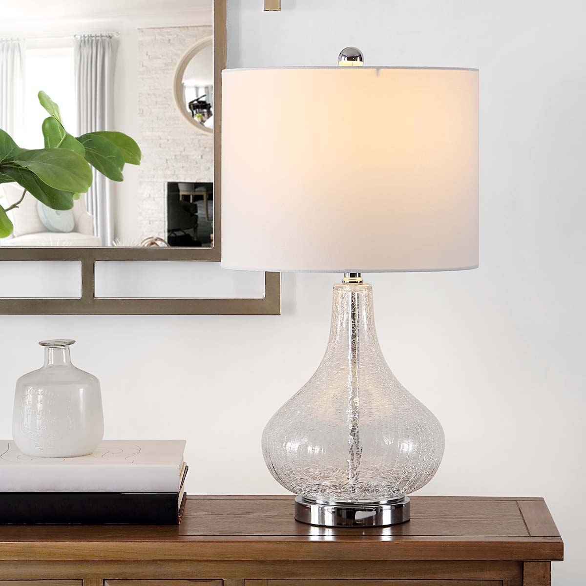 Brooks Glass Table Lamp | Safavieh - TBL4254