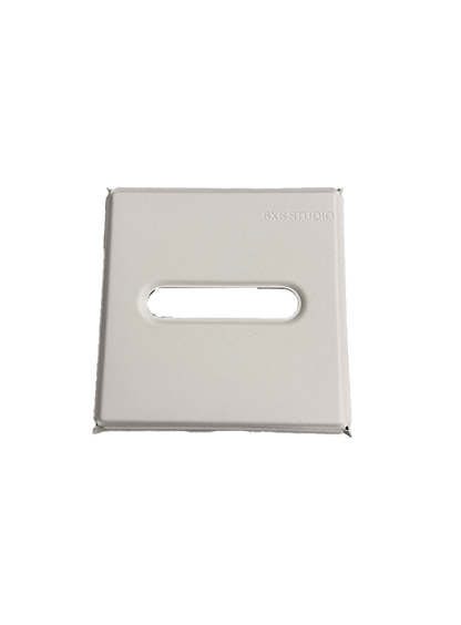 6XS Studio Tissue Case (S), White