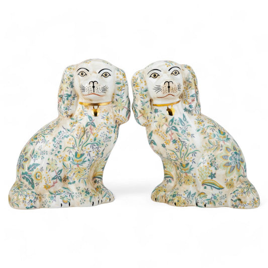 Staffordshire Dogs Chimney Pattern
