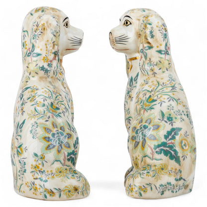 Staffordshire Dogs Chimney Pattern