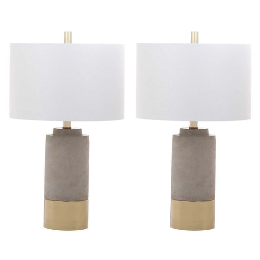 Brown Table Lamp (Set of 2) | Safavieh - LIT4451