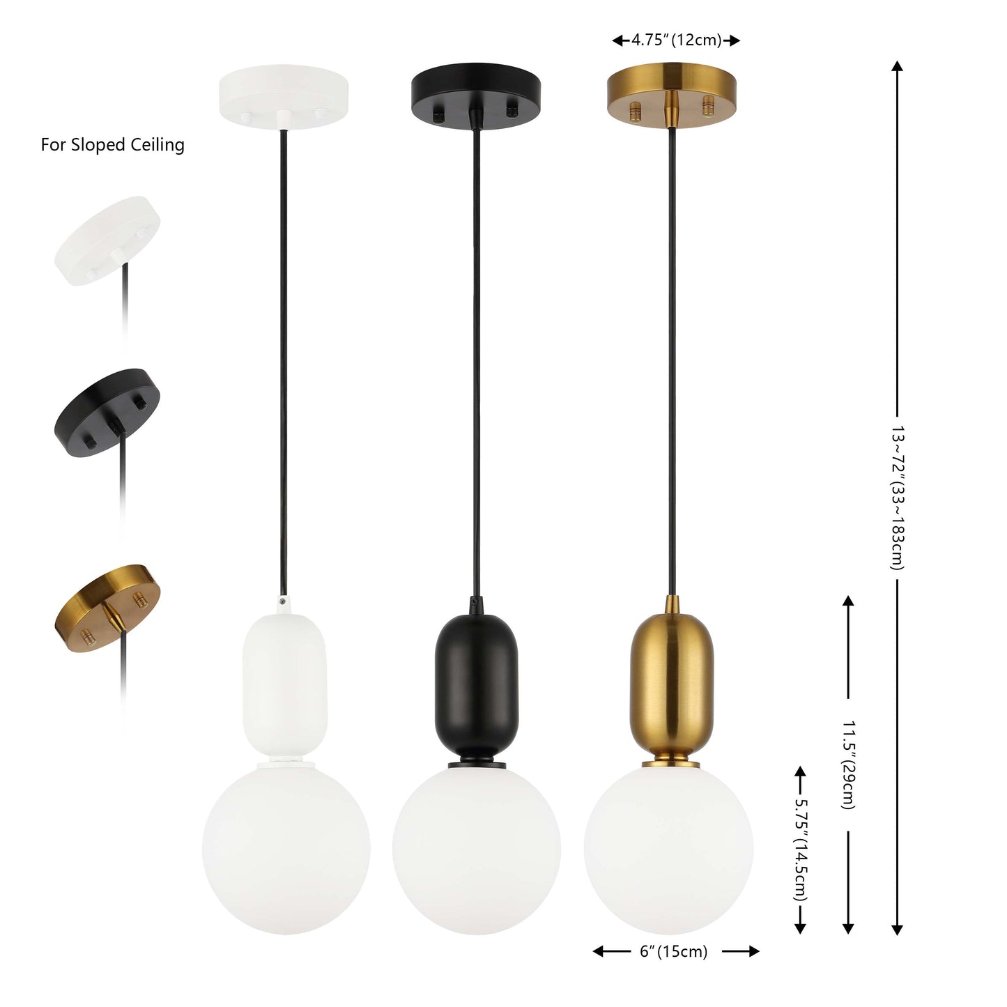 Amagiri Pendant (Set of 3) | Safavieh - PND4141