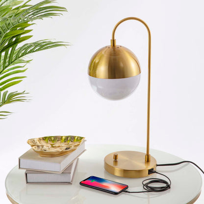 Cappi Table Lamp W/ USB Port | Safavieh - TBL4040-U