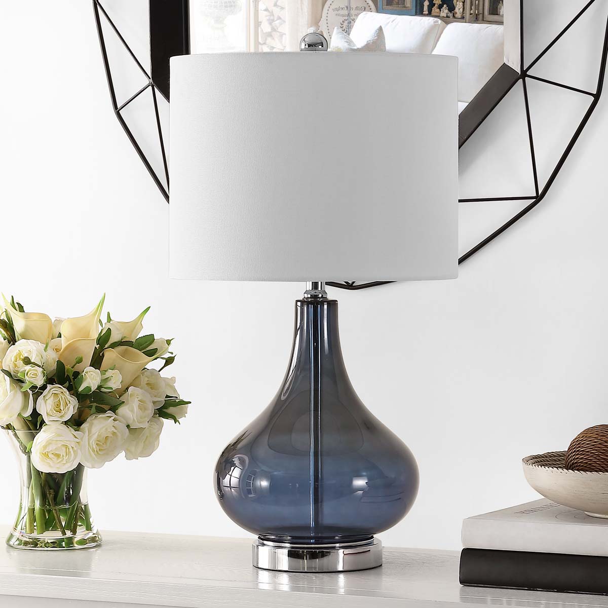 Brooks Glass Table Lamp | Safavieh - TBL4254