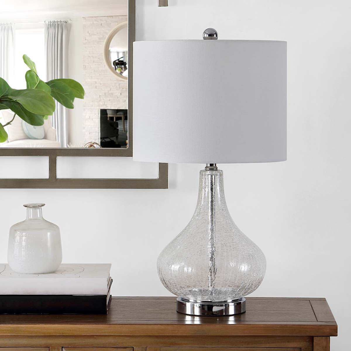 Brooks Glass Table Lamp | Safavieh - TBL4254