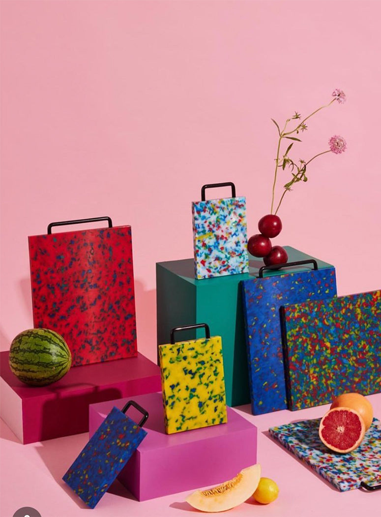Fredericks & Mae XL Cutting Board, rainbow