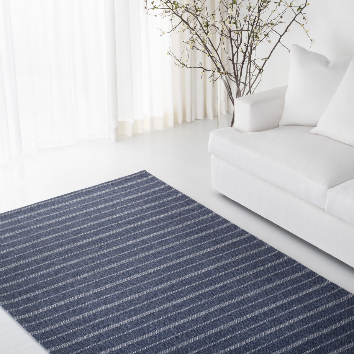 Miles Stripe 6400 Rug | Lauren Ralph Lauren - LRL6400