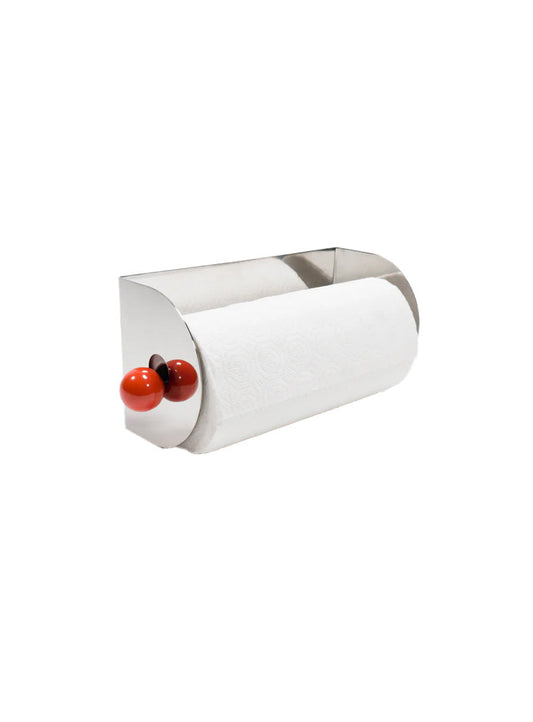 Fredericks & Mae Paper Towel Holder, red