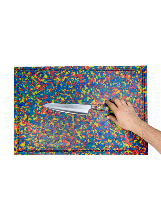 Fredericks & Mae XL Cutting Board, rainbow