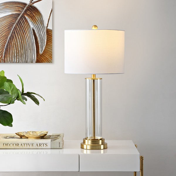 Cassian Glass Table Lamp | Safavieh - TBL4253